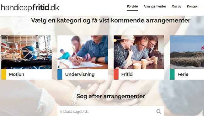 Spritny kalender samler fritidsaktiviteter for handicappede